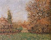 Camille Pissarro autumn scenery France oil painting artist